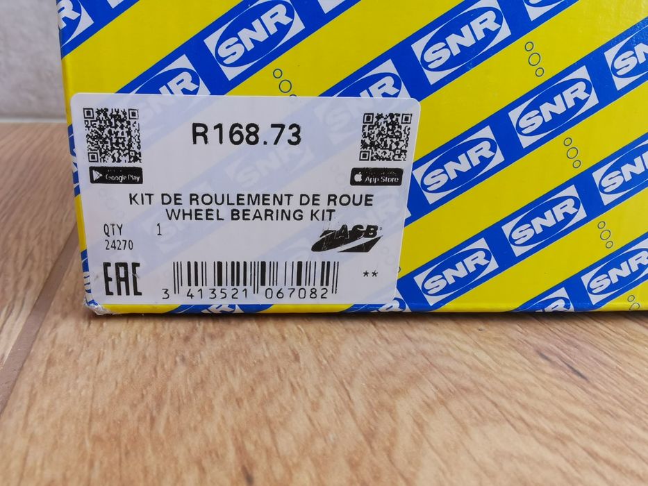 X trail t31 ступиця з підшипником передня SNR R168.73