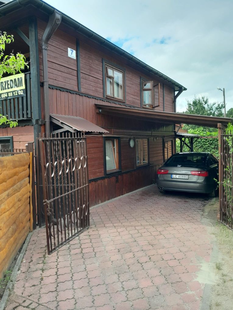 Duży domek nad jeziorem Białym