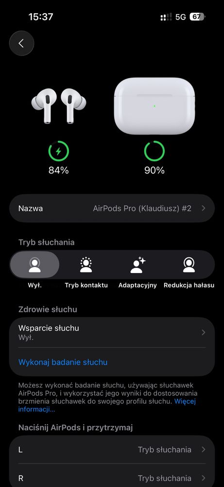 AirPods Pro2, Stan Idealny. Na Gwarancji!