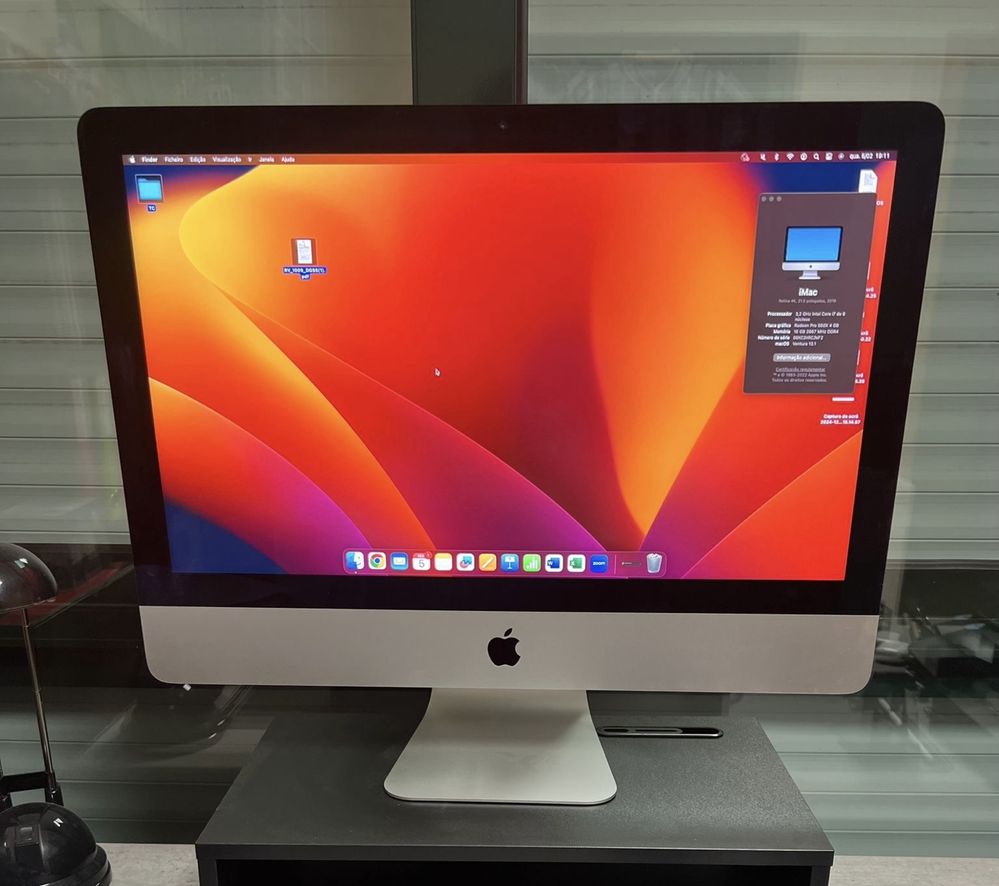 iMac 21.5’’ retina 4K, 1TB, core i7, 2019