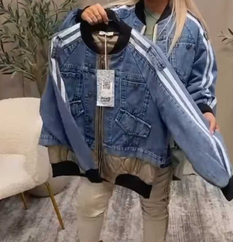 Kurtka aqua limone NOWA UNI