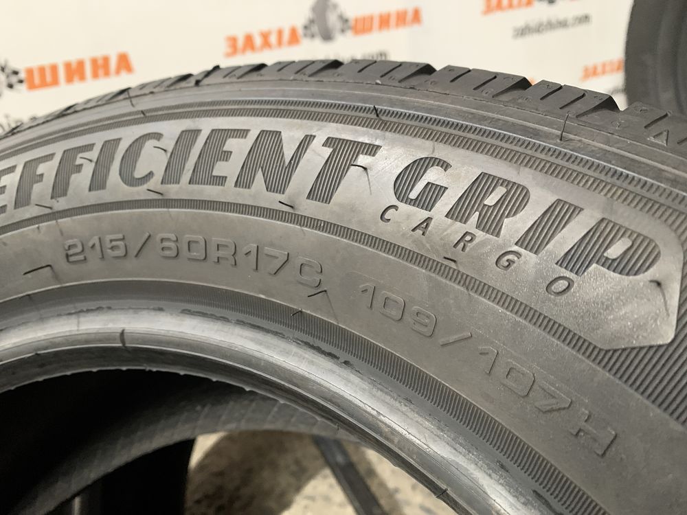 (4шт) 215/60R17C GoodYear Efficient Grip Cargo 2021рік на бус літні