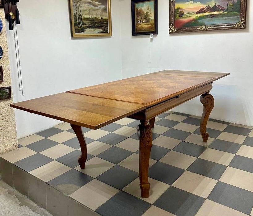 Комплект обідній стіл розкладний + 5 стільців стол стулья 2999