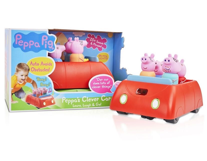 Інтерактивна машинка Свинка Пеппа hasbro car Peppa світло та звук