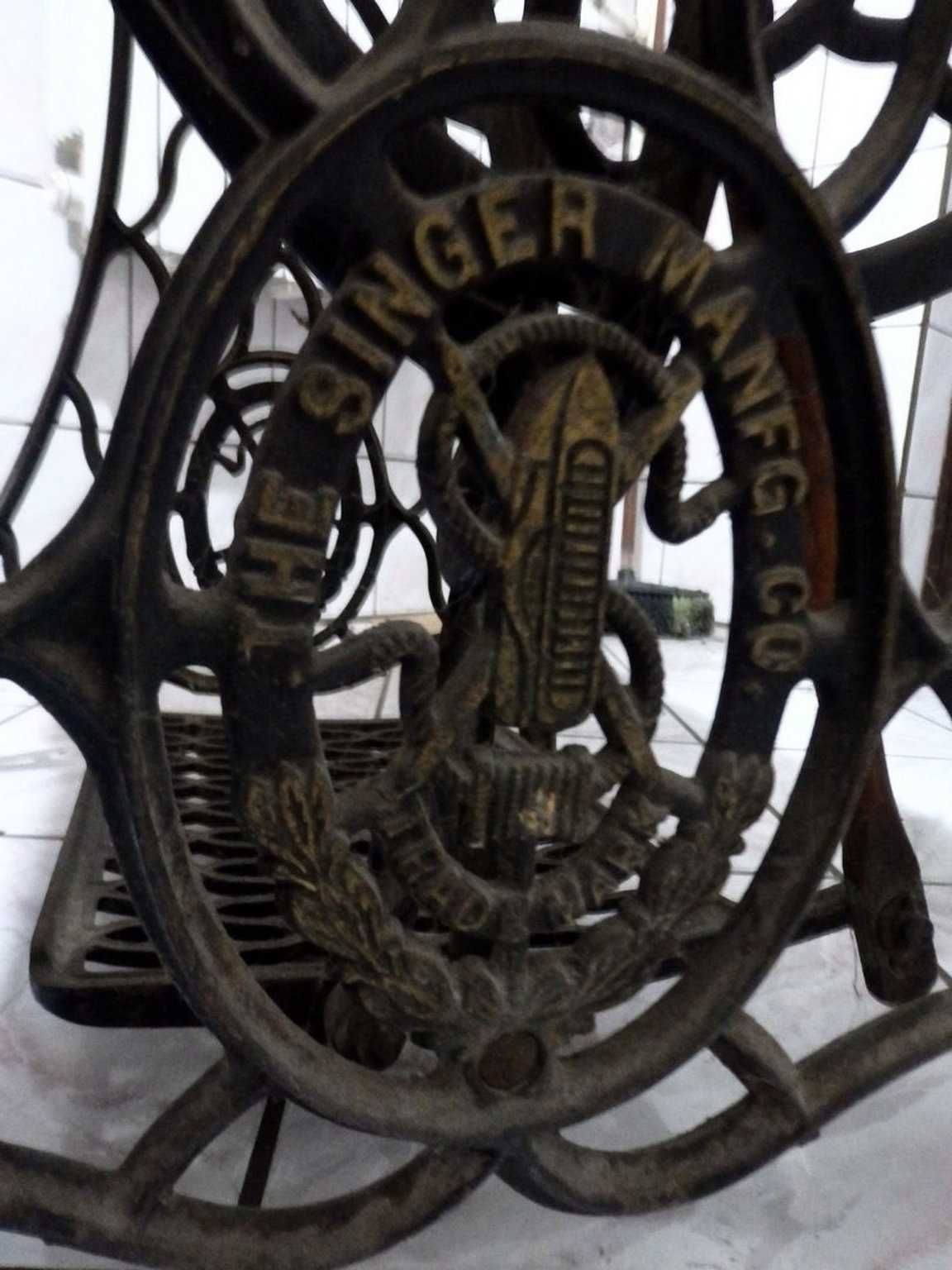 Singer maszyna do szycia patent 1882