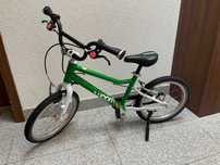 Rower Woom 3 zielony + stopka gratis STAN IDEALNY