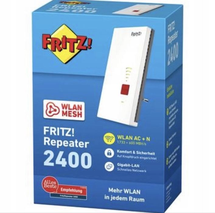 Fritz 2400 repeater WiFi