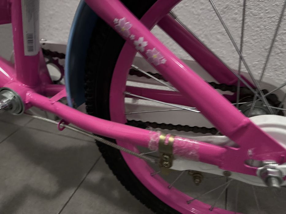 Велосипед детский YOUMI 18" розовый