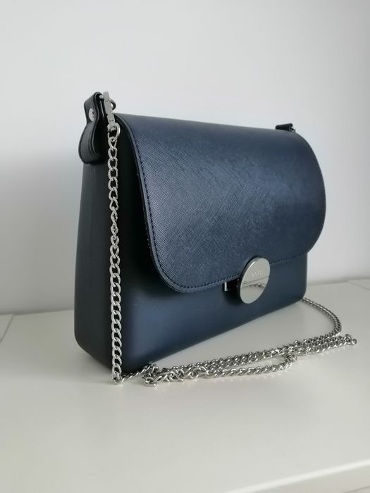 Obag glam granatowa o bag granat komplet