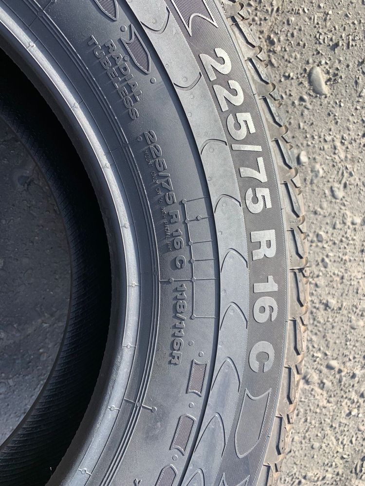 Шини нові 225/75 R16C Continental  літо 2021рік