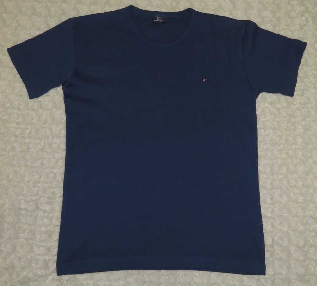 T-Shirt Tommy Hilfiger, rozmiar M, kolor niebieski