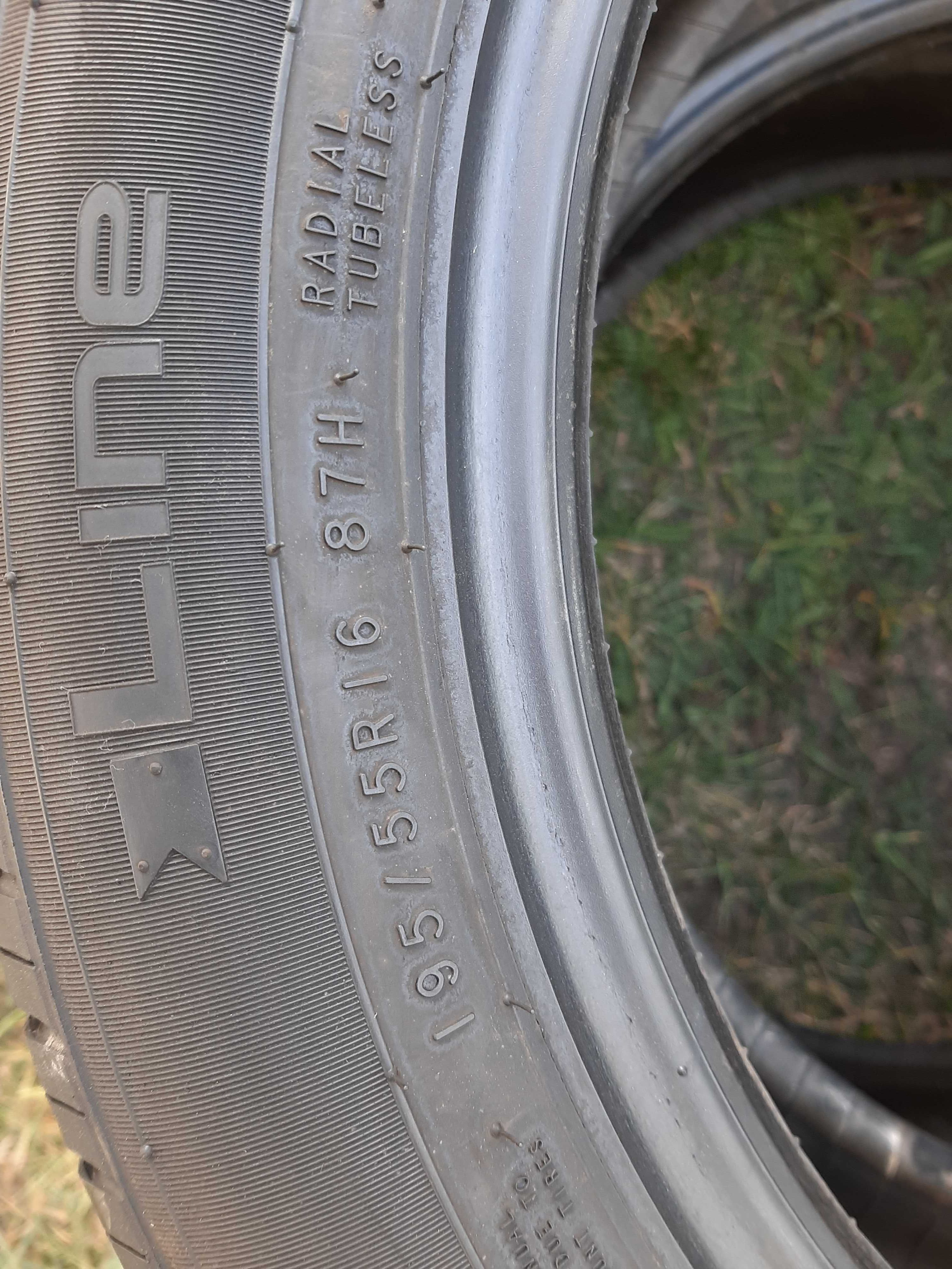 4x Opony letnie 195/55R16 Nokian Line / 6mm / 2016r