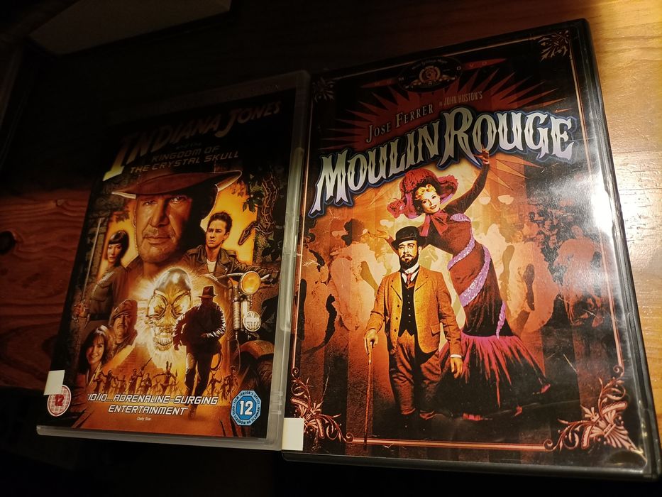 Clint Eastwood, Indiana Jones filmes em DVD