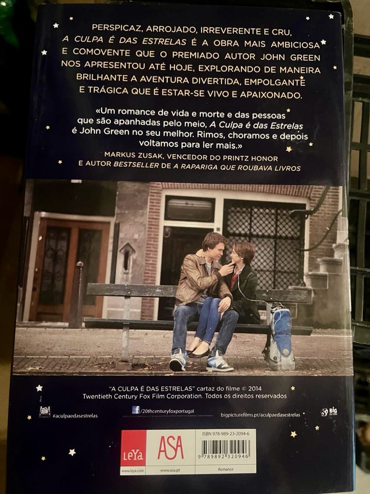 A Culpa é das Estrelas de John Green