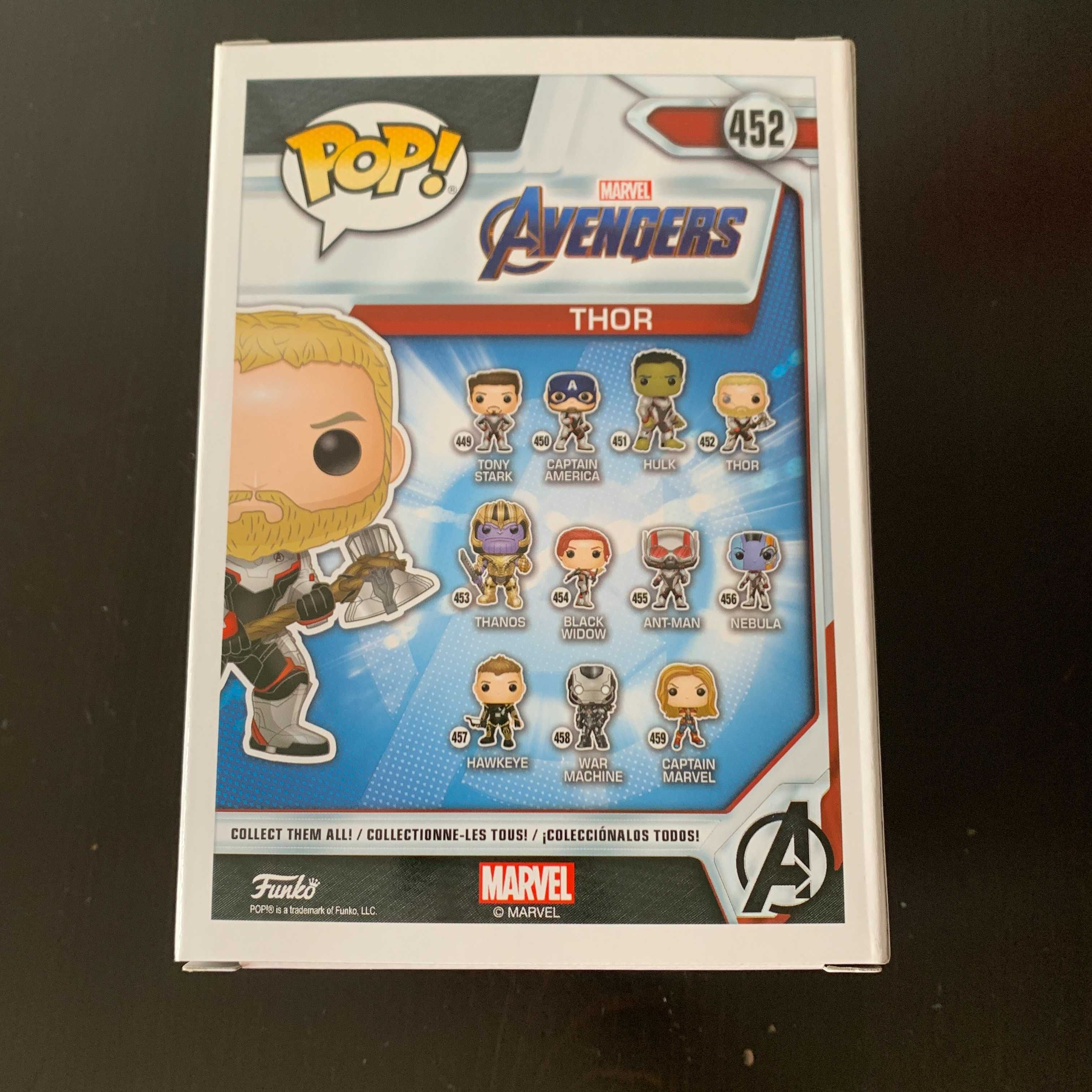 Funko Pop! 452 Marvel Avengers Thor та інші