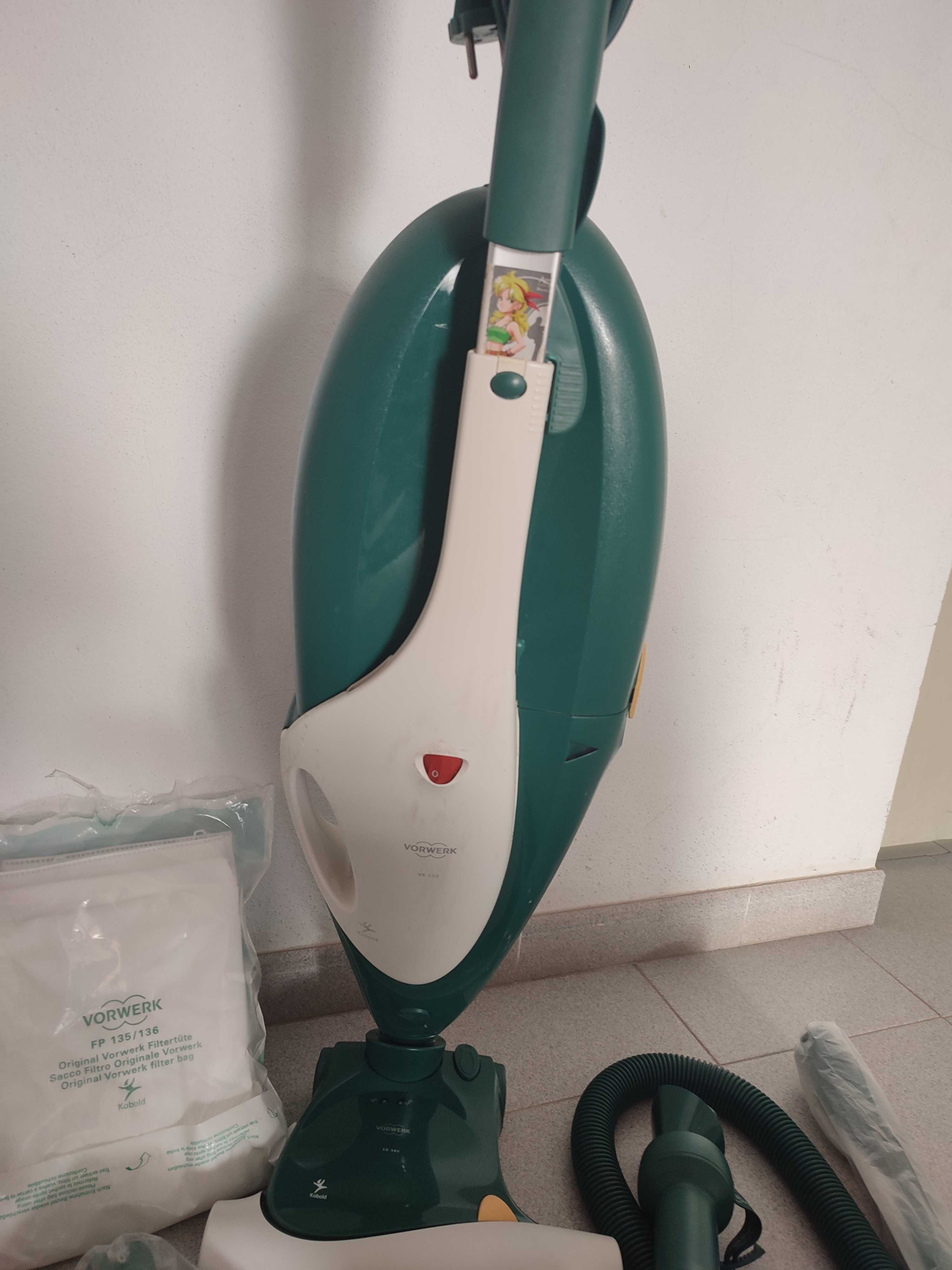 Aspirador Vorwerk Kobold vk136 com EB360 (usado)