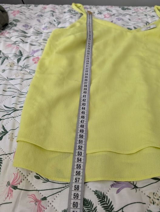 Koszulka na ramiączkach żółta George 44