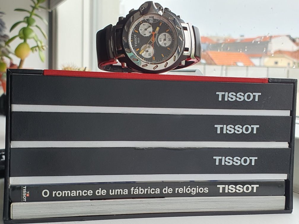 Relógio Tissot race T472 Ler o anúncio