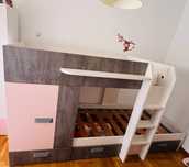 Beliche Menina (Rosa e Cinzento)