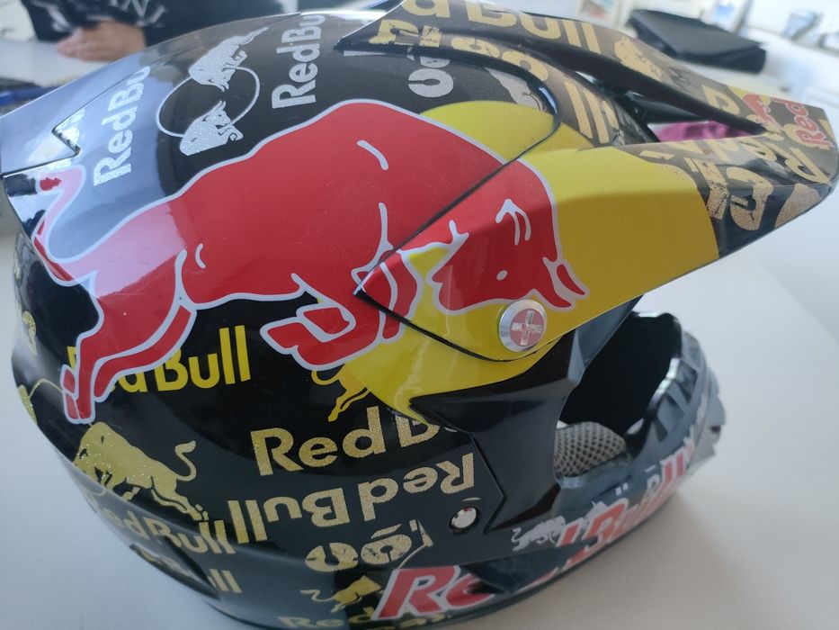 Kask Motocross Red Bull Limited Collection