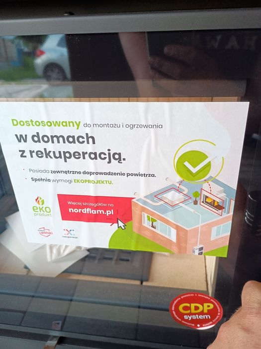 Kominek narożny Nordflam