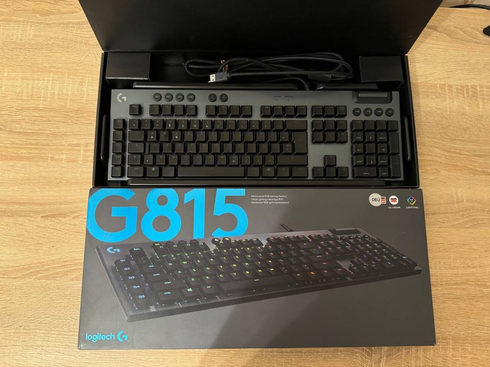 Механічна дротова клавіатура Logitech G815