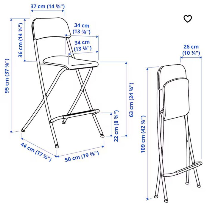 Banco alto ikea branco
