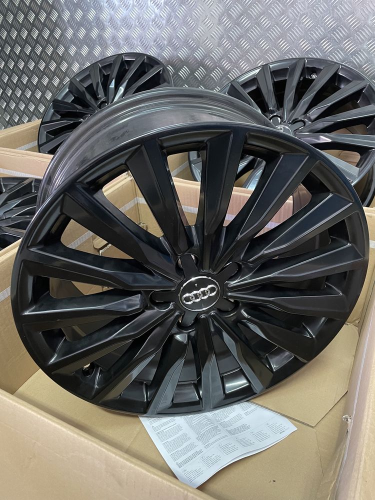 Alu Felgi Audi A3 S3 8y0 Czarny Mat 7,5x18 ET51 5x112 Adax Koźle