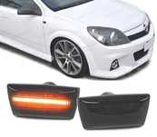 PISCAS LATERAIS DINAMICOS LED FUMADOS PARA OPEL ASTRA H INSIGNIA ZAFIRA B CORSA D MERIVA B 04-