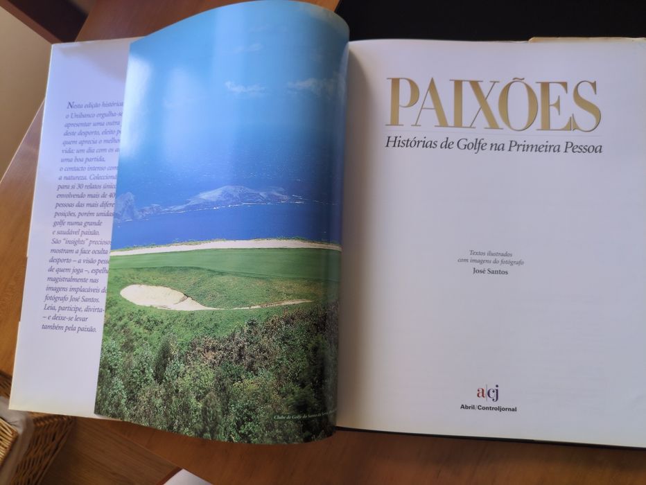 Paixões Histórias de Golfe na primeira pessoa