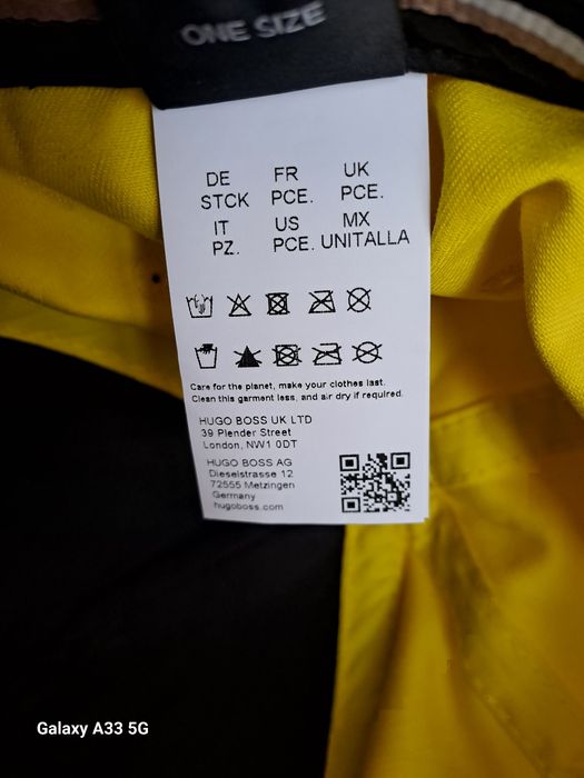 Czapka z daszkiem Boss