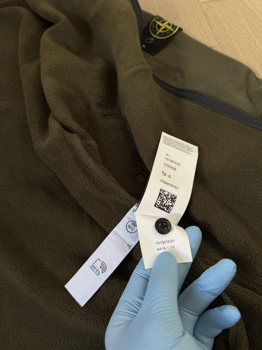 Худі Stone Island Felpa Zip Hoodie оригінал стон айленд authentic