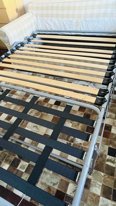 Sofa cama Ektorp 2 lugares + capas novas