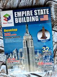 Nowy zestaw klocków piankowych 3D Empire State Building - zabawki