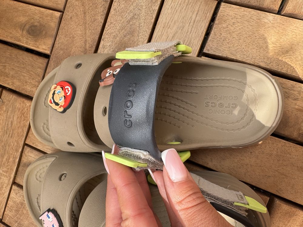 Sandały Crocs 32 - 33 j1 buty dla chłopca dziewczynki klapki croksy