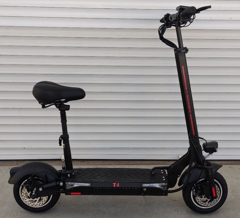 ꧁ХИТ ЦЕНА‼️ Электросамокат Crosser T4 Turbo АКЦИЯ T4 PRO Черный Жми꧂