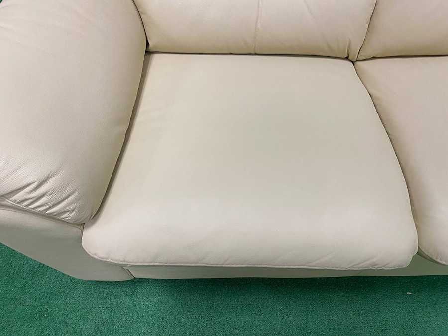 Акція!!! Шкіряний диван. Бежевий. Диван з шкіри. CALIA ITALIA.