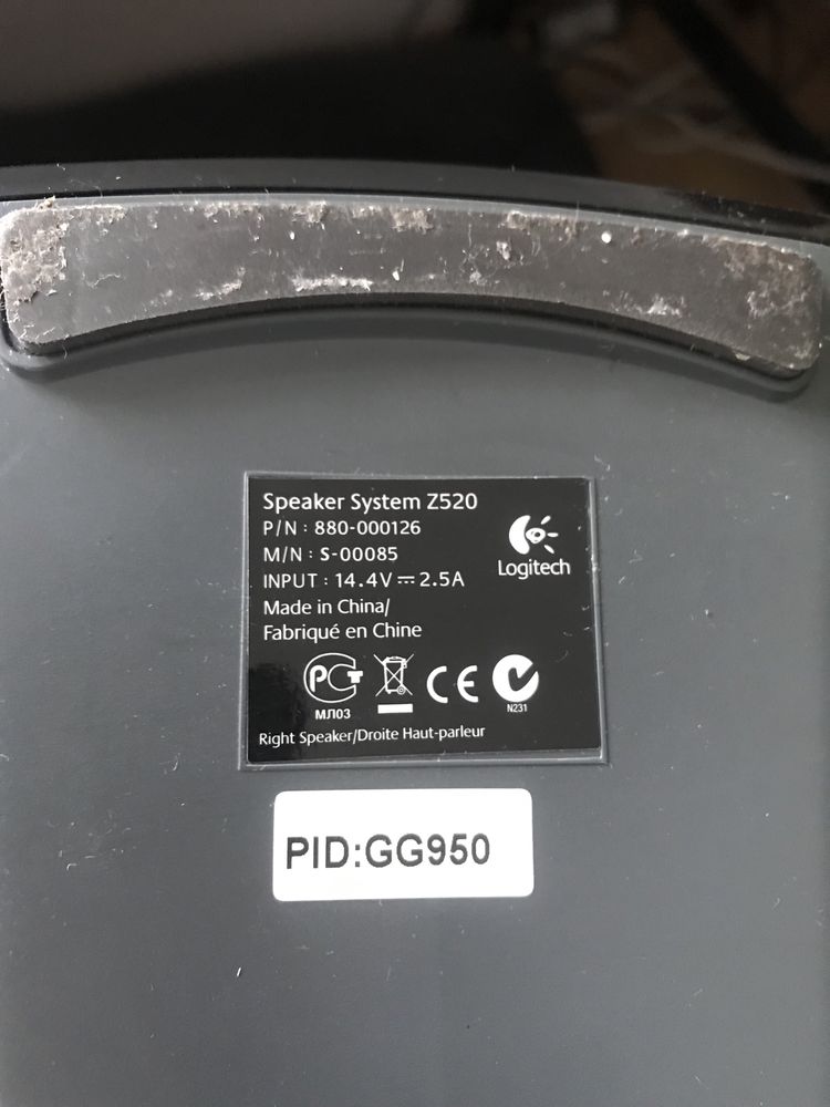 Logitetech glosniki
