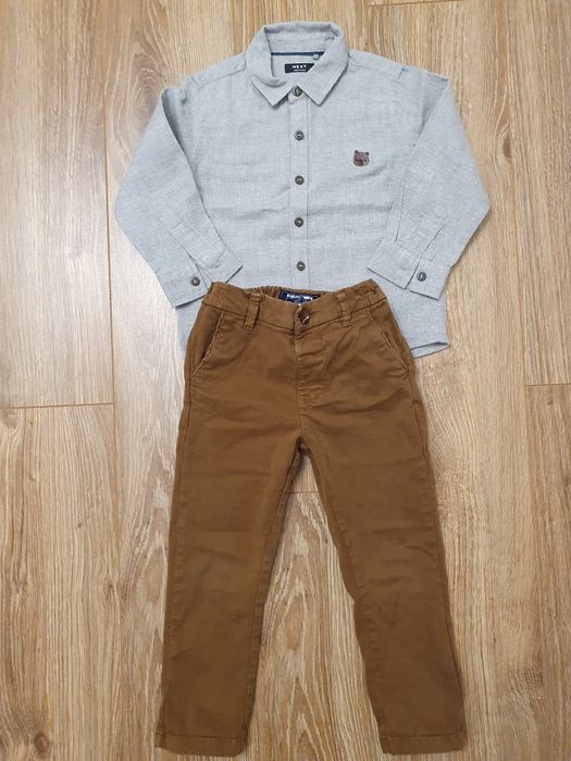 Next 92 zestaw koszula spodnie
