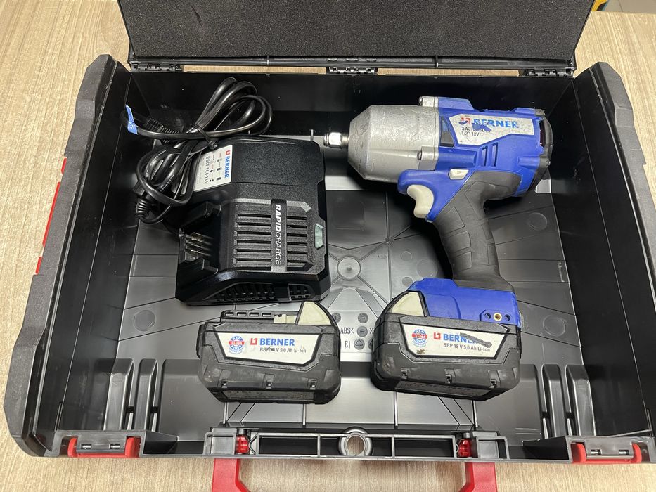 Berner Milwaukee M18 2767-22 / акумуляторний гайковерт Мілвокі 1350 Нм