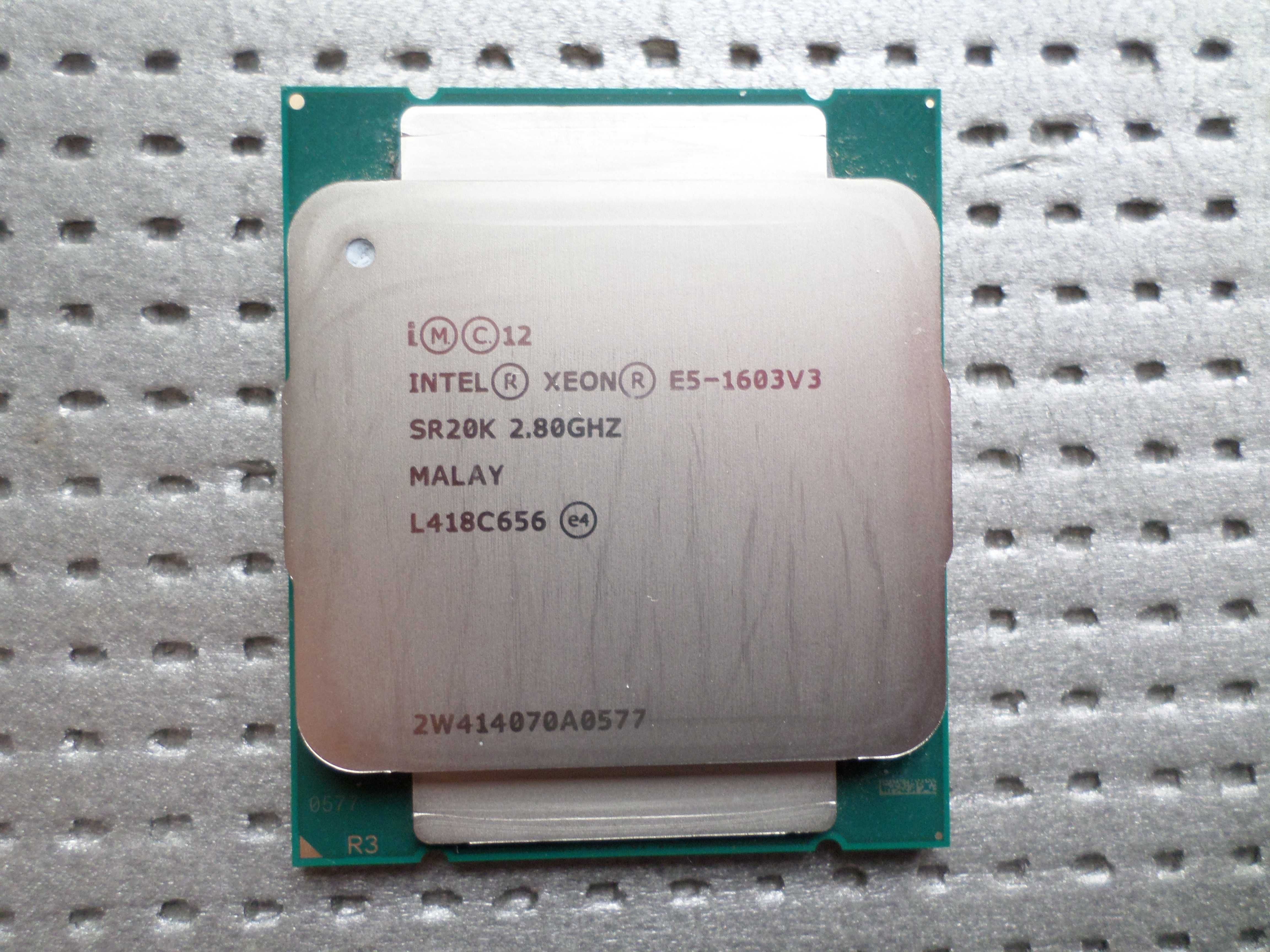 Intel® Xeon® E5-1603 v3 для проверки или на "пока поиграть"