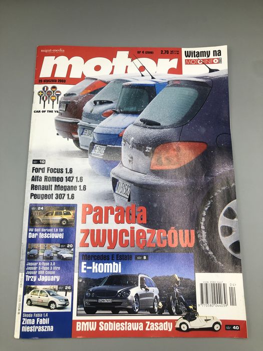 Magazyny motoryzacyjne Motor lata 2000