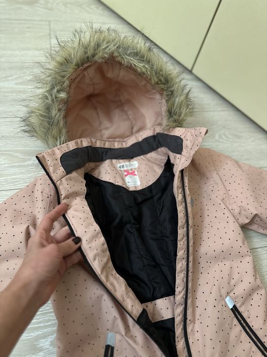 Термо комбінезон зимовий H&M для дівчинки 5-6 років (більшомірить)