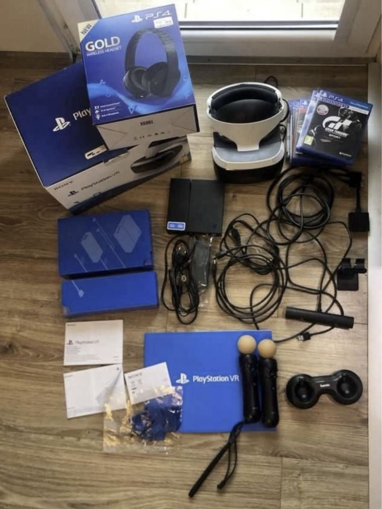 Konsola PlayStation 4 Pro 1TB 7216B Ps4 Pro Gry + Pady + VR Fortnite