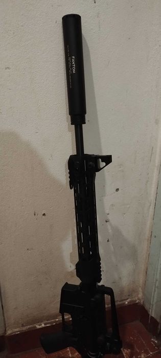 Титановый саундмодератор,титан,ПБС,глушитель 5.45,5.56,7.62,.223,.308