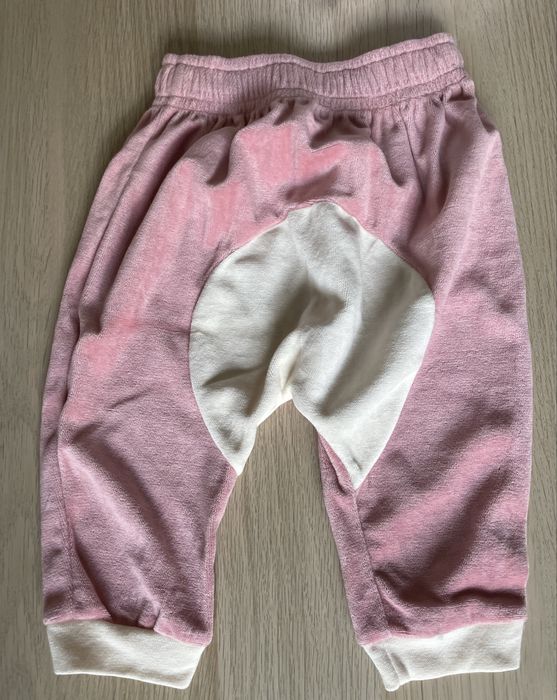 Ubranka dziecięce welurowe, nowe, r.68