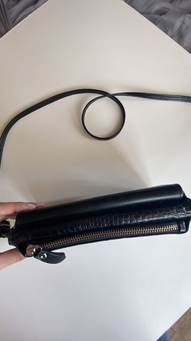 Жіночий шкіряний клатч, сумочка