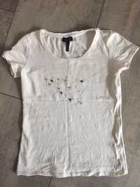 AJ Armani Jeans koszulka t-shirt z cekinami elastyczna