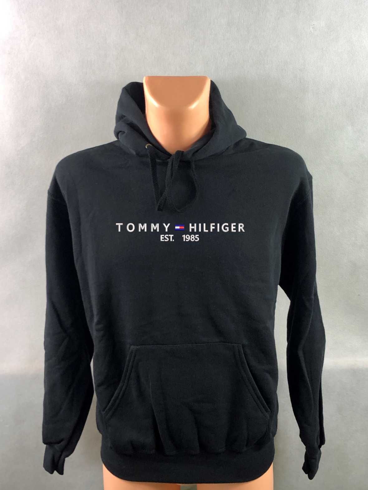 Bluza męska z kapturem Tommy Hilfiger kolor czarny