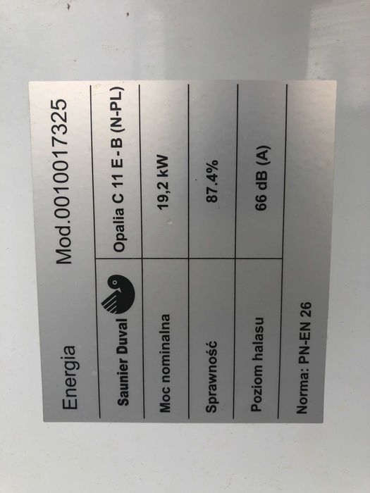 Piecyk gazowy terma Saunier Duval